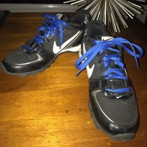 Nike Shark Football Cleats Size 10 1/2
